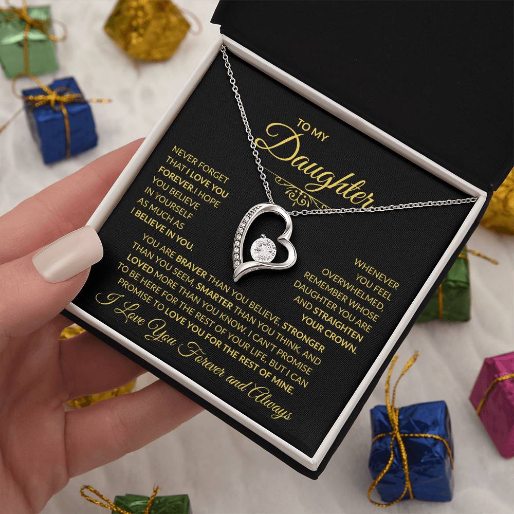 Forever Love Necklace. A Gift She'll Treasure Forever ๐