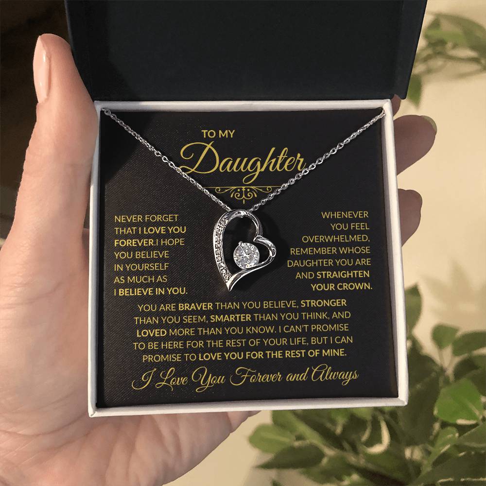 Forever Love Necklace. A Gift She'll Treasure Forever ๐