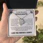 💖 To My Beautiful Soulmate – Heart Necklace