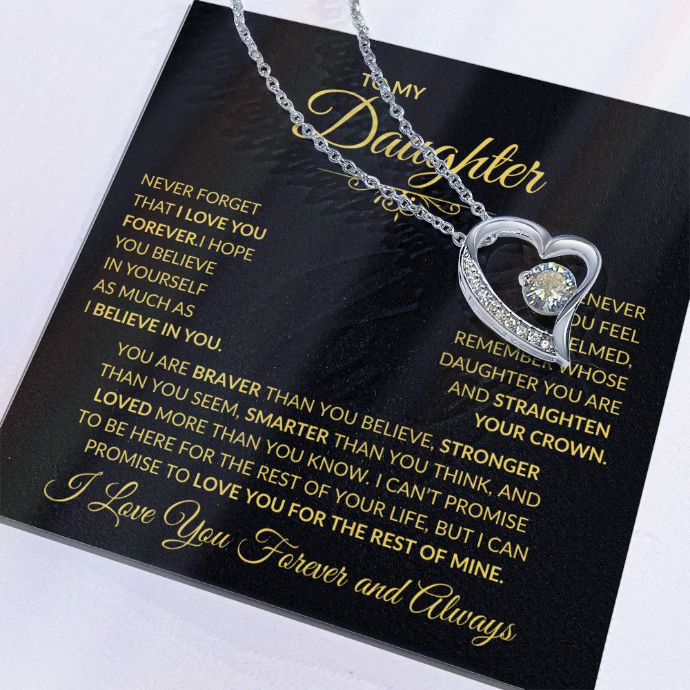 Forever Love Necklace. A Gift She'll Treasure Forever ๐
