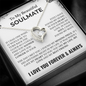 💖 To My Beautiful Soulmate – Heart Necklace