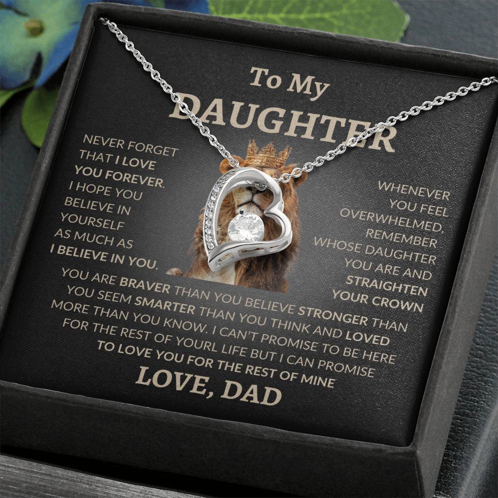 To My Daughter (Lion with a crown)