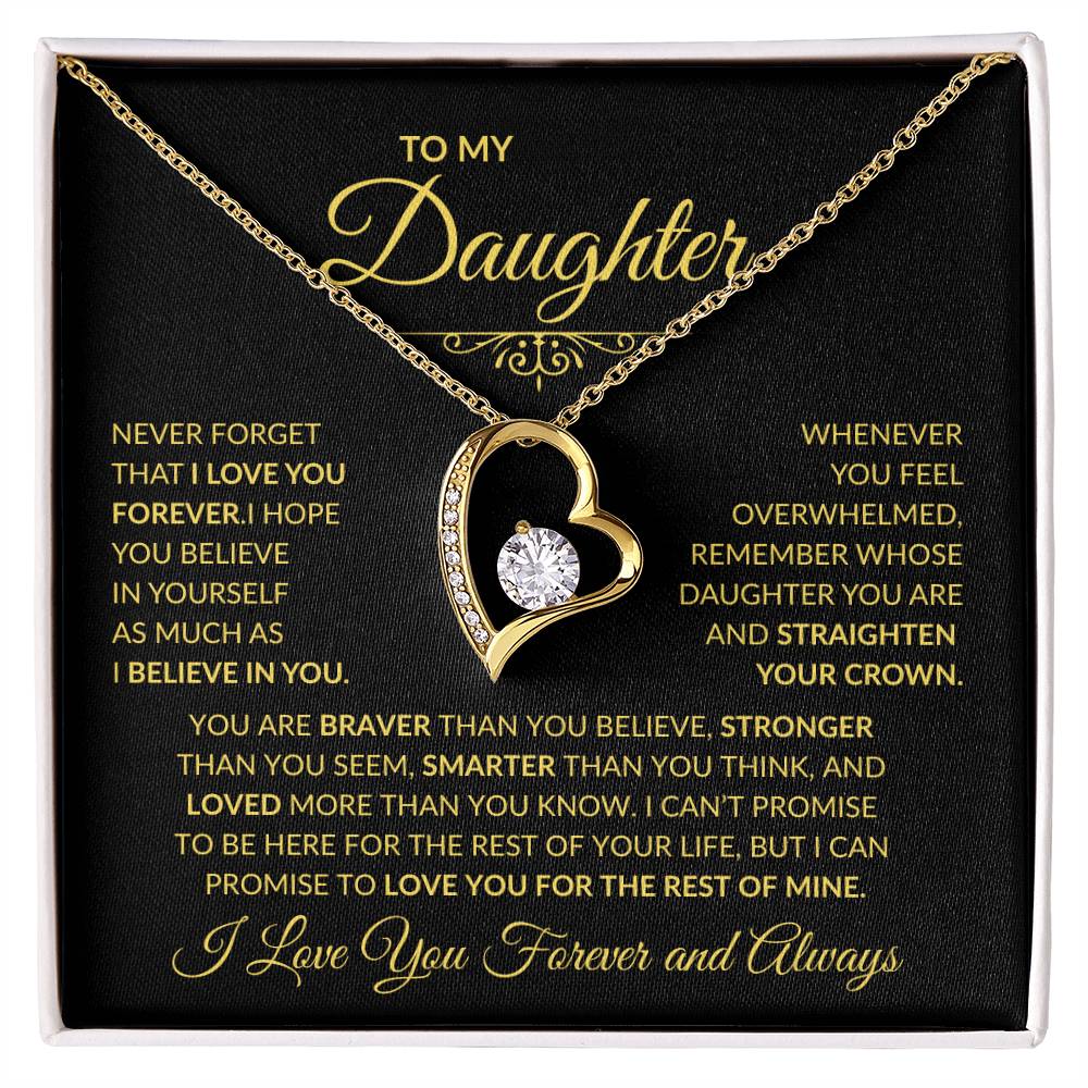 Forever Love Necklace. A Gift She'll Treasure Forever ๐