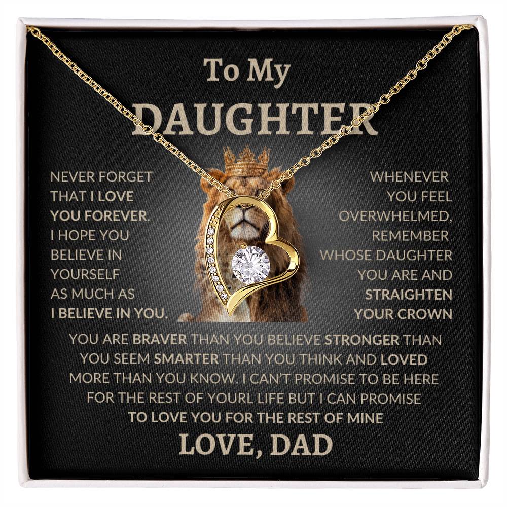 To My Daughter (Lion with a crown)