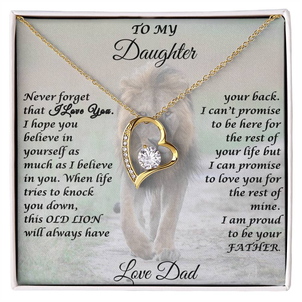 To My Daughter from this Old Lion