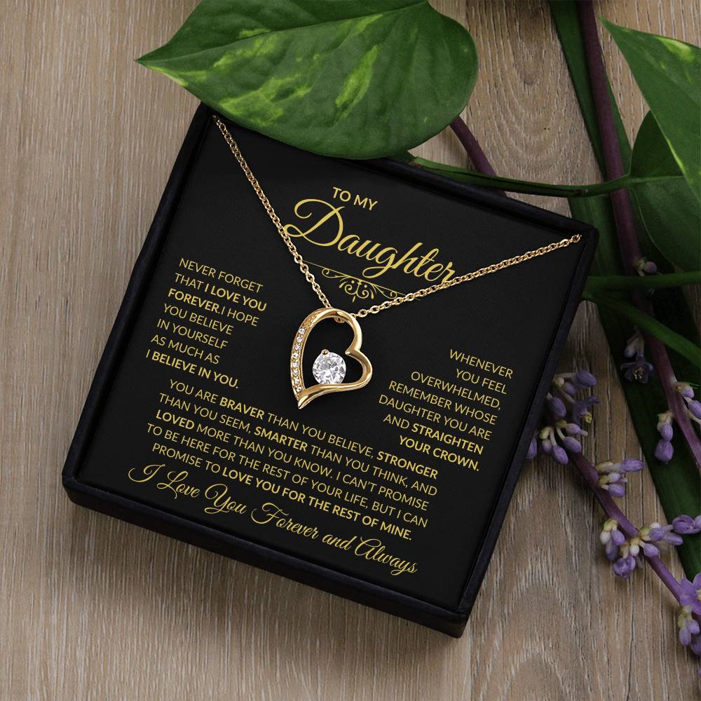 Forever Love Necklace. A Gift She'll Treasure Forever ๐