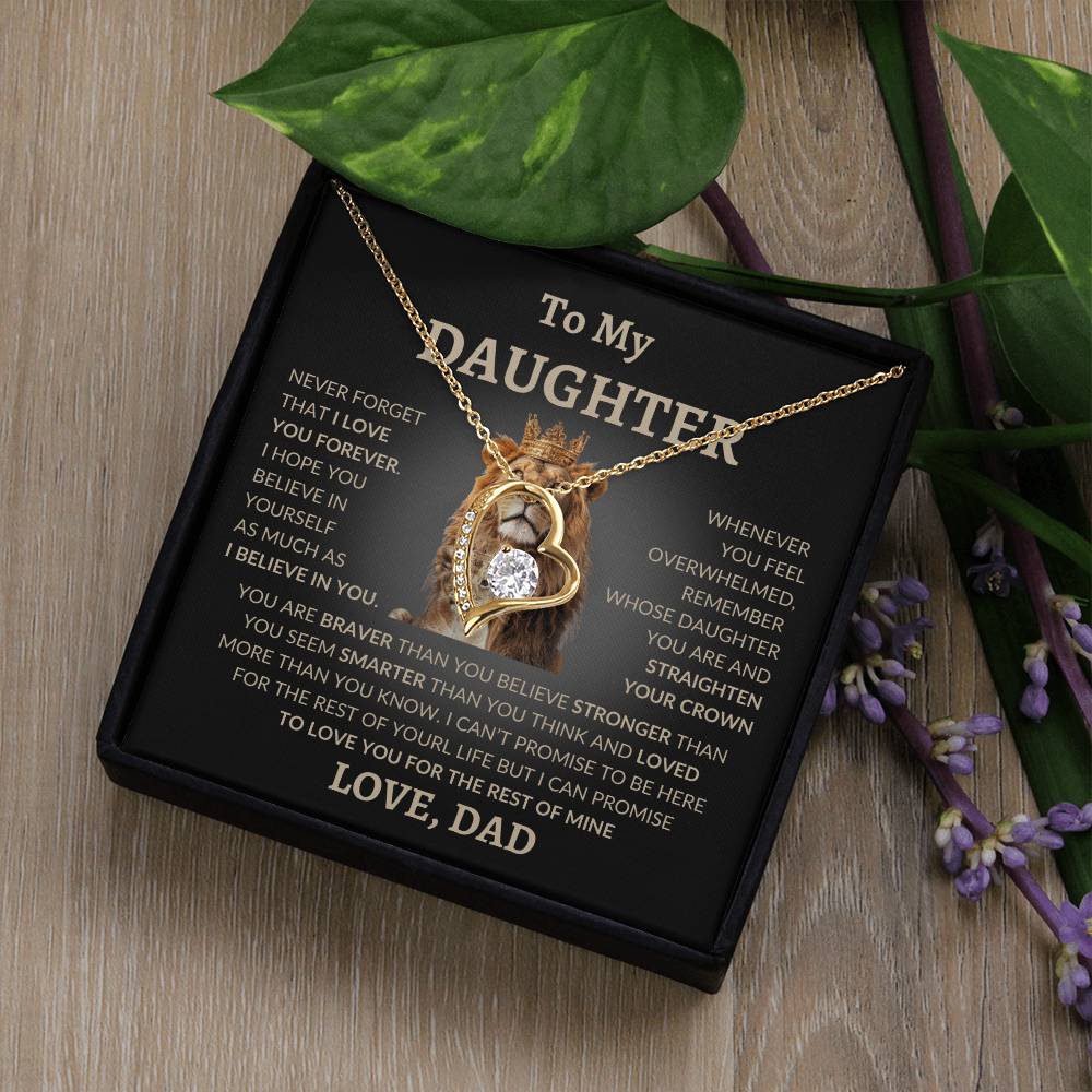 To My Daughter (Lion with a crown)