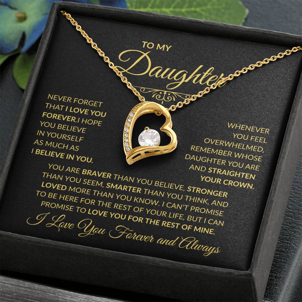 Forever Love Necklace. A Gift She'll Treasure Forever ๐