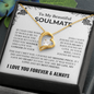 💖 To My Beautiful Soulmate – Heart Necklace