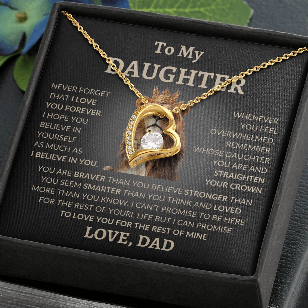 To My Daughter (Lion with a crown)
