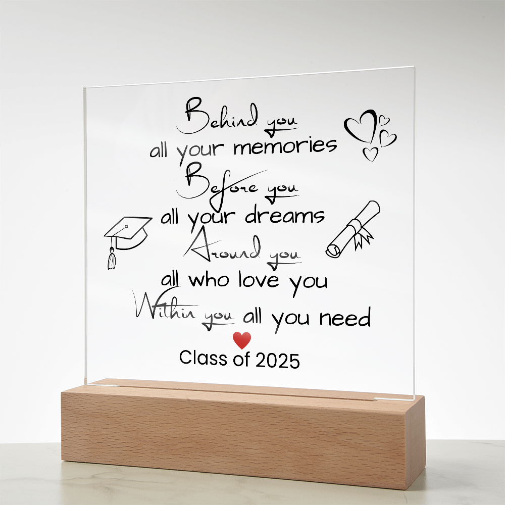 Class of 2025 Graduation Acrylic