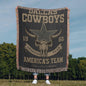 ๐ Dallas Cowboys Woven Throw Blanket โ Celebrate America's Team!