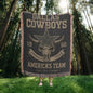 ๐ Dallas Cowboys Woven Throw Blanket โ Celebrate America's Team!