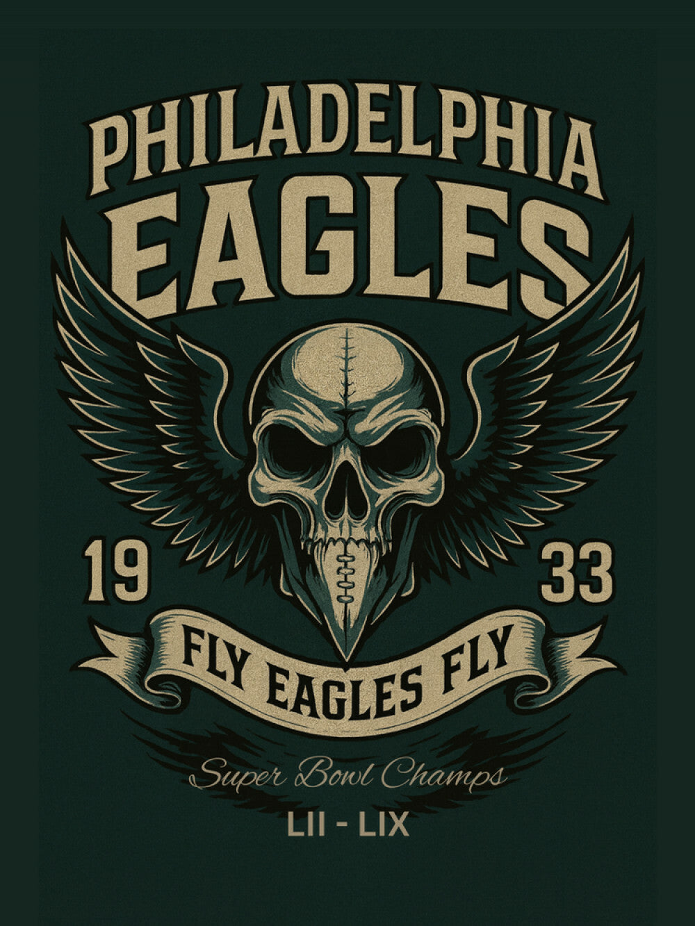 🏈 Philadelphia Eagles Woven Blanket – Fly Eagles Fly!
