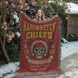 🏈 Kansas City Chiefs “Chiefs Kingdom” Woven Blanket 🔥
