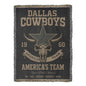 ๐ Dallas Cowboys Woven Throw Blanket โ Celebrate America's Team!
