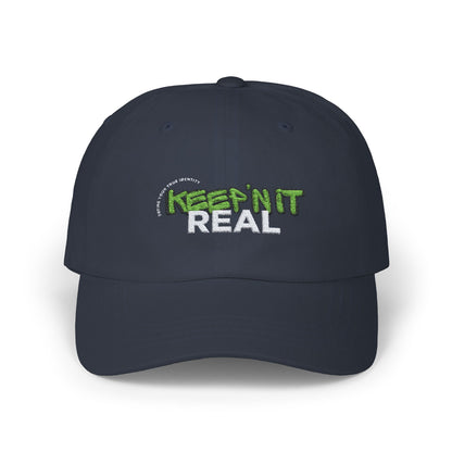Keep It Real Classic Dad Cap - Stylish Baseball Cap for Casual Wear