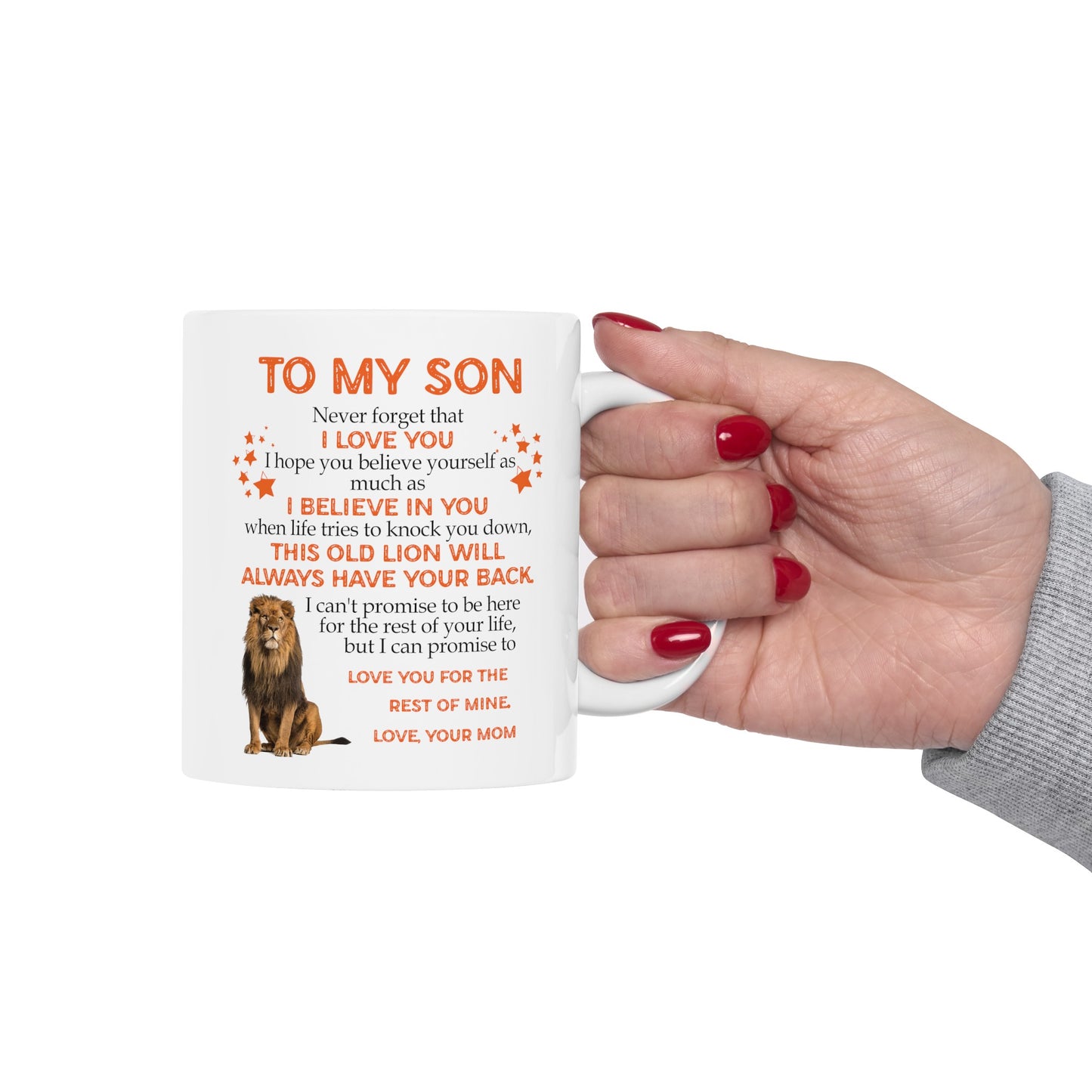 To My Son | Ceramic Mug, (11oz, 15oz)