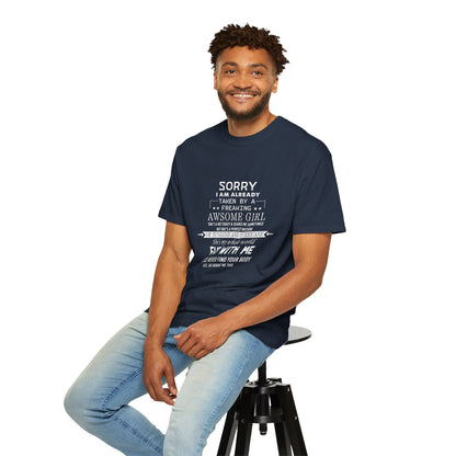 For Bf | Unisex Garment-Dyed T-shirt
