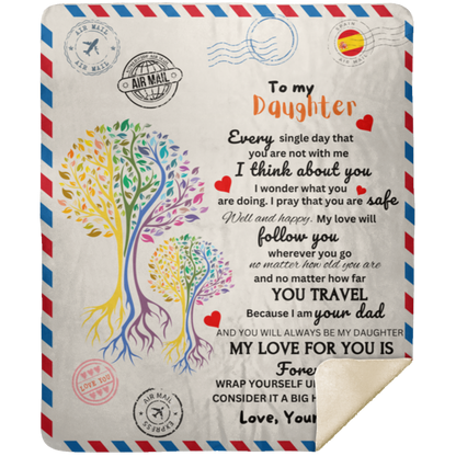 Postal Card for Daughter from DAD