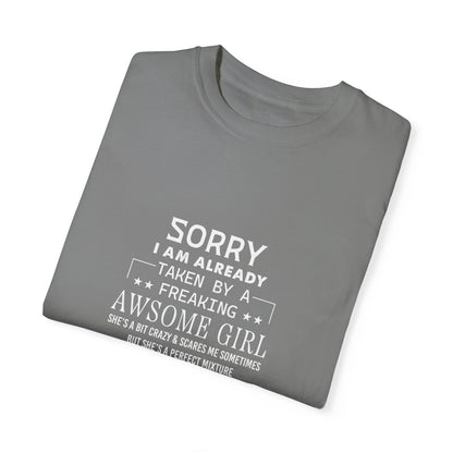 For Bf | Unisex Garment-Dyed T-shirt