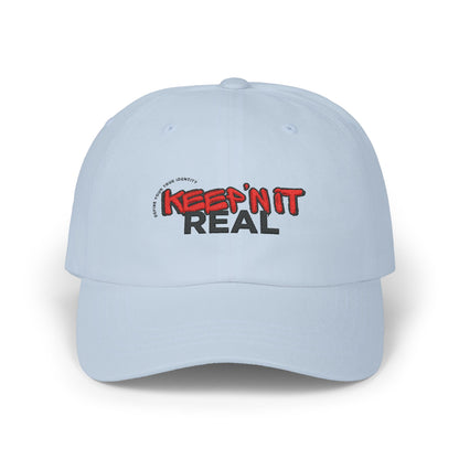 Keep It Real Classic Dad Cap - Trendy Pink Hat for Casual Style