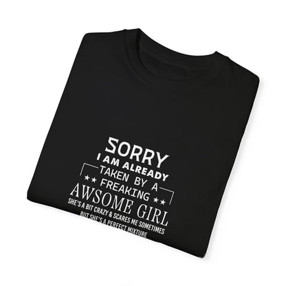 For Bf | Unisex Garment-Dyed T-shirt