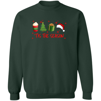 ‘TIS THE SEASON (Christmas Edition) Crewneck Pullover Sweatshirt