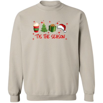 ‘TIS THE SEASON (Christmas Edition) Crewneck Pullover Sweatshirt