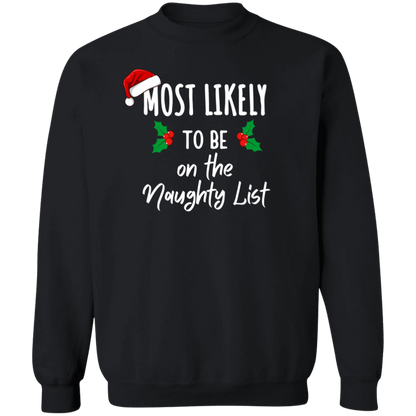 Most Likely to Family Matching Christmas Shirts