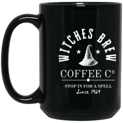 BM15OZ 15oz Black Mug