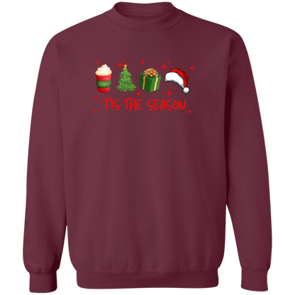 ‘TIS THE SEASON (Christmas Edition) Crewneck Pullover Sweatshirt
