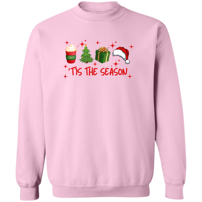 ‘TIS THE SEASON (Christmas Edition) Crewneck Pullover Sweatshirt
