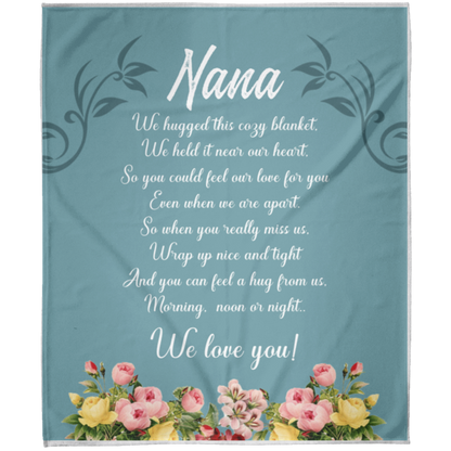 For Nana | FLM Arctic Fleece Blanket 50x60