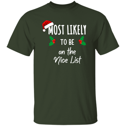 Most Likely to Family Matching Christmas Shirts