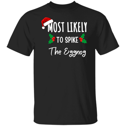 Most Likely to Family Matching Christmas Shirts