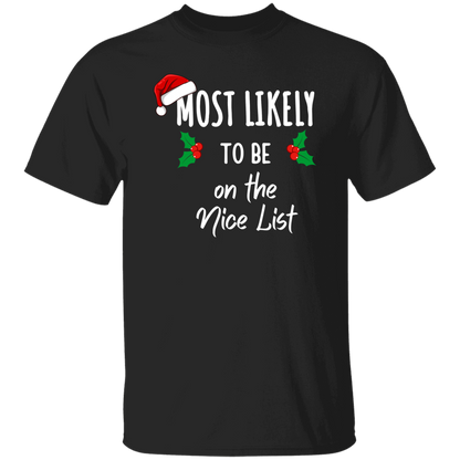 Most Likely to Family Matching Christmas Shirts