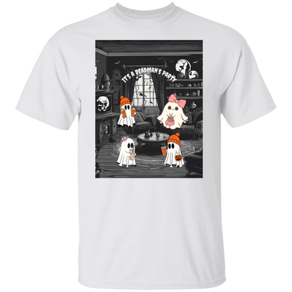 It's A Ghostly Party! - 5.3 oz. T-Shirt