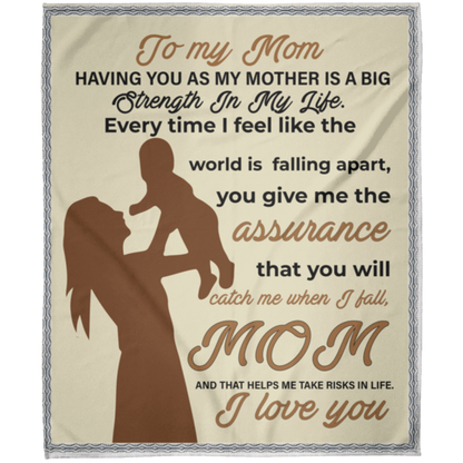 To My Mom | FLM Arctic Fleece Blanket 50x60