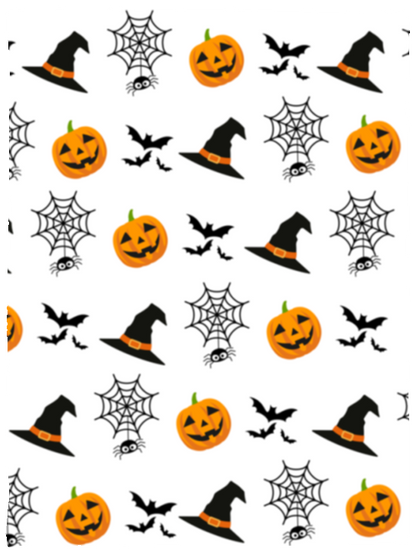 Halloween Pattern Blanket