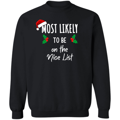Most Likely to Family Matching Christmas Shirts