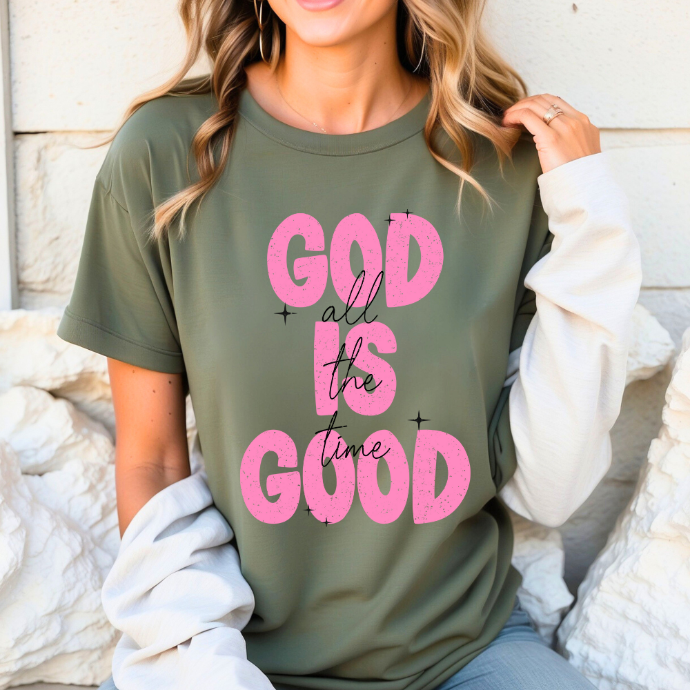 God is Good T-shirt Canva-Bella