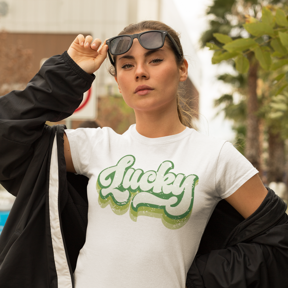 80's Retro Lucky T-Shirt