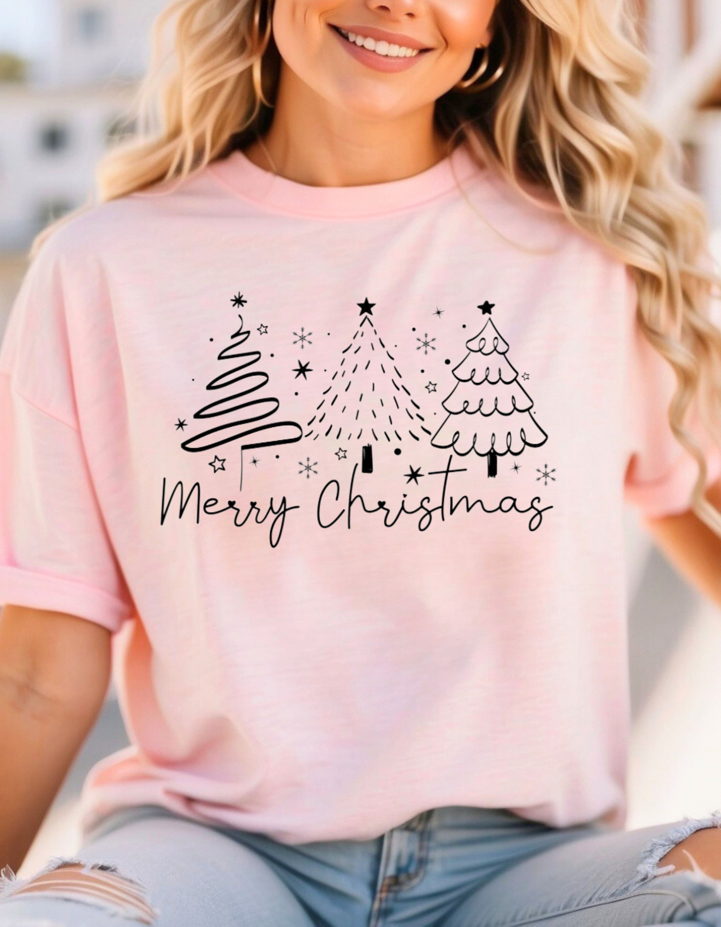 Line Christmas Tree