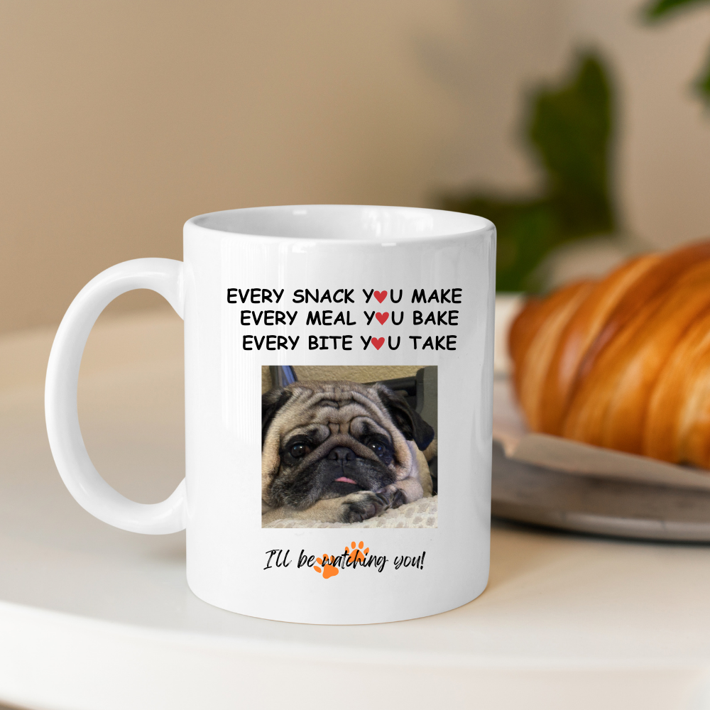 I'll be watching you White Mug