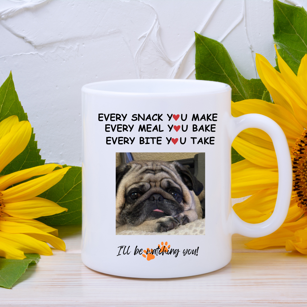 I'll be watching you White Mug