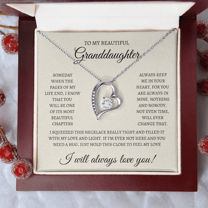 To my beautiful Granddaughter