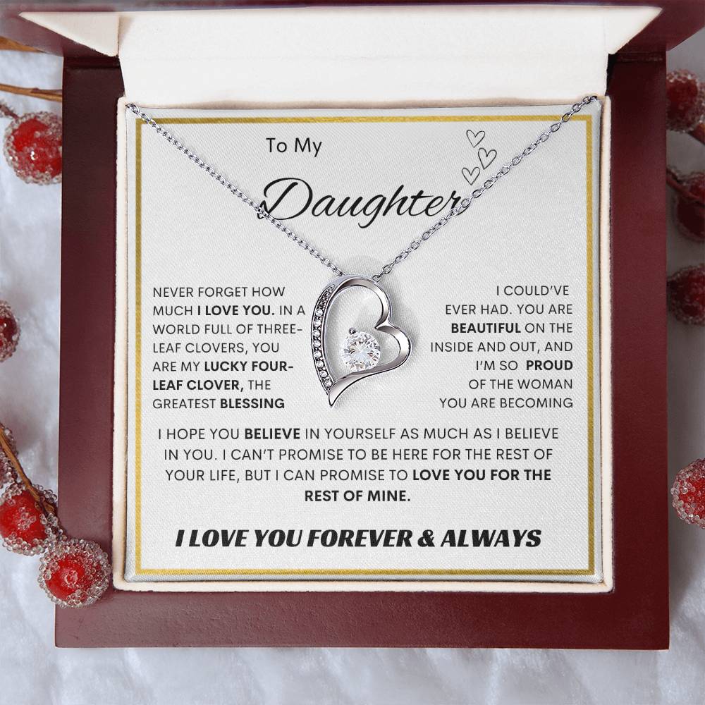 Golden Border To My Daughter