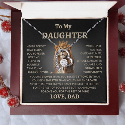 To My Daughter (Lion with a crown)
