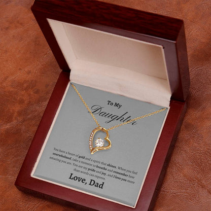 To My Daughter, heart of gold